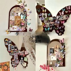 펠트 보드 공지 메시지 룸 벽장식 스크랩북 작품 배경 벽 코르크 게시판 디스플레이 1. Style 1