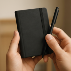 항상함께 1+1 2026 휴대용 포켓 미니 노트 수첩 다이어리 스케줄러, 2개, 블랙