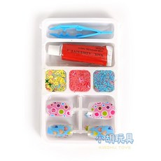 小胡玩具 迷你指甲貼 美甲彩繪 兒童玩具, 1個