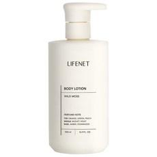 LIFENET 香氛身體乳液 Wild Moss, 500ml, 1瓶