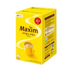 맥심 모카골드 마일드 커피믹스, 12g, 200개입, 1박스