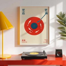 스칸디나비아 클래식 빈티지 벽 아트 록 밴드 Radiohead 음악 캔버스 회화 포스터 및 인쇄 홈 침실 거실 장식, 02 30x40cm No Frame, [10] E