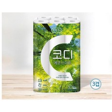 코디 3겹 에코 스마트 롤화장지, 22m, 30개입, 1개