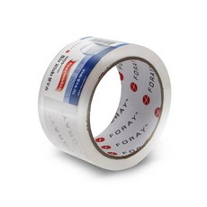 FORAY 무소음 테이프 리필 48mm*40m 1개입, 본상품