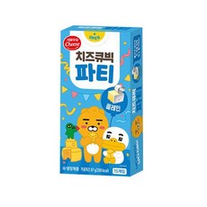서울우유 치즈큐빅 파티 플레인 87gx6, 6개, 87g