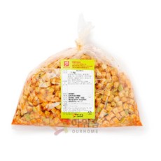 아워홈 미니 깍두기, 1개, 1kg