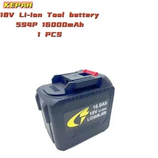 마키타 호환 18V 8.0AH12AH16Ah/대용량 전동 공구 배터리의 경우 마키타 호환 전동 드라이버 전기 드릴 스, 10 18V 16.0AH