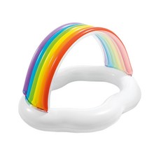 彩虹嬰兒戲水池 充氣家庭游泳池, 單獨水池, 1套