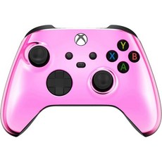 Microsoft Xbox Series XS 및 One용 커스텀 컨트롤러z 무선 컨트롤러 - 소프트 터치 느낌 컨트롤러XS 블루 플레임, X/S Pink Chrome 해외직구