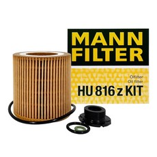 MANN FILTER HU 816 z KIT機油濾清器 高效過濾 保護引擎 提升燃油效率, 1個