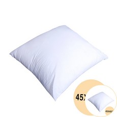 도톰한쿠션솜 깨끗한내장용쿠션충전재 침실인테리어충전용 45x45 1인생활