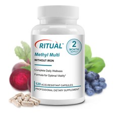 이 제품에는 메틸철 복합체 비타민 B12 메틸엽산뿐만 아니라 다양한 비타민과 미네랄이 함유되어 있지 않습니다., 1개, 60정