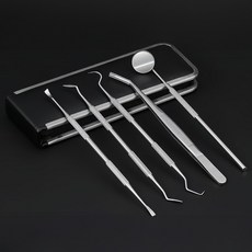 LUMIEL 반려동물 셀프 스케일링 치석제거기 5종세트, 1세트, 블랙