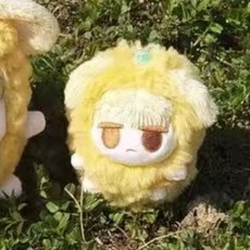 原創Seventeen徐明浩屬性小芒狗棉花娃娃10/15cm 明星周邊可愛公仔 清倉價, 1個, 【10cm】小芒狗裸娃+掛繩+固定耳