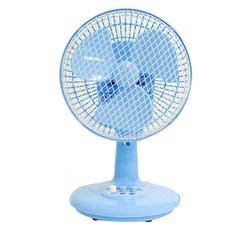 華冠 MIT台灣製造 8吋輕巧桌立扇BT-807 (台灣製造、輕巧方便、節能省電), 淺藍, BT-807