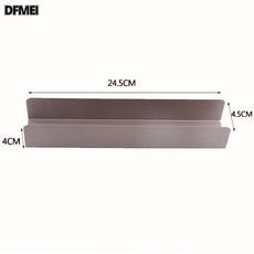 DFMEI 金色餅乾模具U型模家用碳鋼烤盤烘焙模具蔓越莓餅乾整形器, 1個, 【35824】OPP袋長24.5cmU型模:如圖
