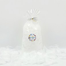 바로사용가능한 분리형 플라워샤워 웨딩 꽃잎 조화, 500개, 화이트