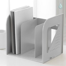 꿈꾸는비 3단 책꽂이 서류꽂이, 쿨그레이