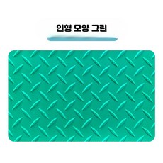 고무매트 수영장 미끄럼방지 아파트 목욕탕 깔판 실외, 1개, 그린  1미터 너비 (찢어지지 않음)