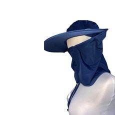 戶外方舟 防曬帽 遮陽帽 台灣品牌 可拆卸兩用帽 吸濕排汗 抗UV 登山帽, 深藍