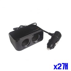 고급 차량 2구 소켓 x2개 차량용소켓 시거잭 시가잭 min+56429kH