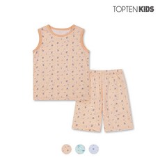 탑텐 키즈 [탑텐키즈] 남아 민소매 라운지 세트_MKC2UI1003 664179, 110, OR