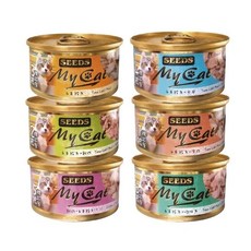 惜時 聖萊西 MyCat 我的貓 85g【24罐組】多口味副食罐 貓罐頭，補充水分，呵護泌尿系統健康, 24個, 4號機能餐(鮪魚+干貝), 85g, 混合口味