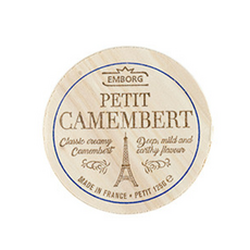 엠보그 쁘띠 까망베르 치즈(냉동) 드라이아이스 포장, 2개, 125g