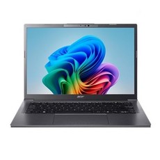 에이서 2025 아스파이어 14 AI 코어Ultra5 인텔 14세대, 스틸 그레이, 512GB, 16GB, WIN11 Home, A14-52M-53ZY