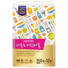 네이쳐 다용도 150 x 12 키친타올, 12개, 150매