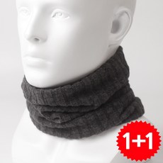 블랙딘 방한넥워머 1+1 넥워머 방한 목토시 버프, 1세트, STN-03 샌드스톤다크그레이