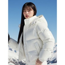 뉴발란스 여성 글로시 구스 숏다운 아이보리 NBNPD4W142-39