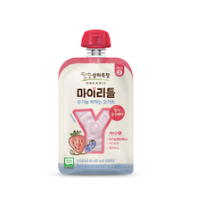 매일 상하목장 마이리틀 짜먹는요거트 딸기블루베리/냉장무료배송, 1개, 85g