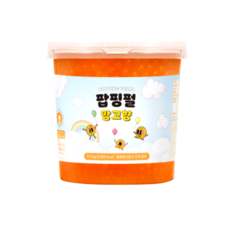 토핑스 팝핑펄 팝핑보바 망고, 3개, 1개입, 3.2kg
