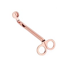 1개 양초 심지 가위 18cm 철제 가정용 단색 가위, pink