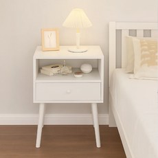 라온프리 모던 심플 침대 협탁, 올화이트