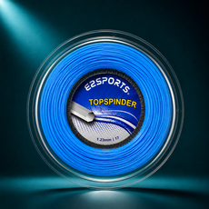{EZSPORTS} TOPSPINDER 網球線 六角線 1.23mm, 藍色, 1個
