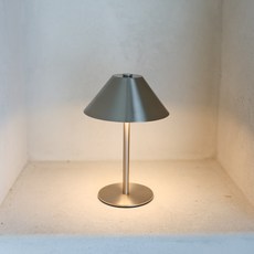 케이트가든 무선 메탈 스탠드 조명 usb타입 터치 무드등 4색 변환 쇠테리어, 실버 long