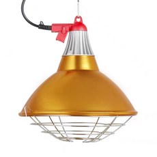 닭장 축사 양돈 분만실 온도조절 발열등 램프 보온등 커버 전등 갓, 1개