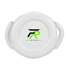 子甄彣璟 FRISKY盾靶 重拳圓靶 重力加厚板 拳擊手靶 腳靶 跆拳道踢靶 搏擊健身運動訓練靶, 1個, 白色, 白色