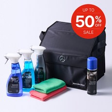 벤츠 실내외 올인원 세차입문 패키지 7종 세트 소낙스 세차용품 카고하우스
