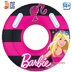 바비 손잡이튜브100 어른 학생 원형 물놀이 수영, 1개