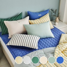 모던하우스 소프트워싱 리버시블 베개커버 40x60 6 color 514219