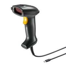 Sanwa Supply Type-C 1D 레이저 바코드 리더 BCR-TC1D1BK