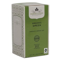 Harney & Sons 티백 유기농 그린 120개 (6개 팩), Harney & Sons 티백, 유기농 그린, 120개