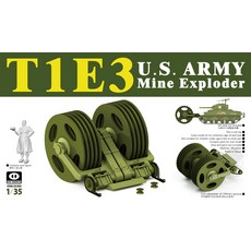 PIG MODELS T1E3 美國陸軍掃雷車 1/35 比例模型, 1