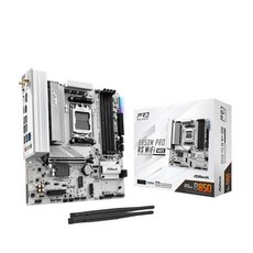 ASRock AMD B850i 라이트닝 Wi-Fi 6E 소켓 AM5 Ryzen 9000/8000/7000 시리즈 DDR5 8200+ OC MHz 128GB 미니 ITX 마더보드, Pro Rs WiFi 화이트, Micro ATX