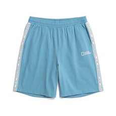 내셔널지오그래픽 NATIONALGEOGRAPHIC 내셔널지오그래픽키즈 K232UHP310 테이프 배색 5부 팬츠 GRAY BLUE 135529