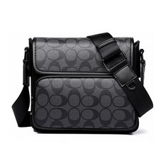 小方包 郵差包 翻蓋小包 斜背包 單肩包 男生包包 側背包 休閒包 通勤包 防潑水, C紋