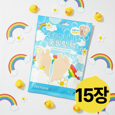 정직한닥터 풋필링 마스크팩 풋마스크 발팩, 40g, 15개, 1매